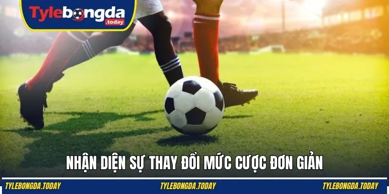 Nhận diện sự thay đổi mức cược đơn giản